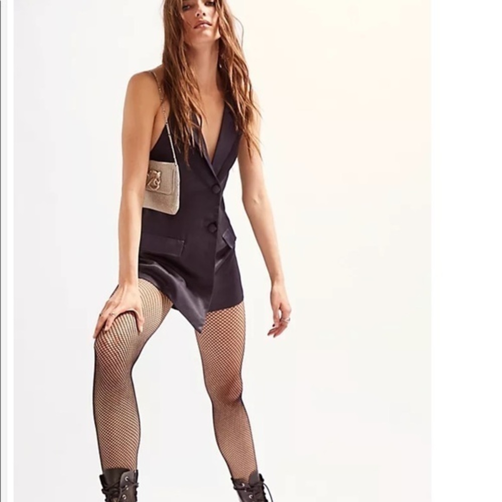 *NWT* Free People Nikki Tuxedo Romper Size 0